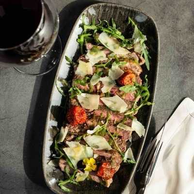 Easy steak tagliata